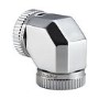 Phanteks 16mm Hard TubeAdapter 90 - Chrome