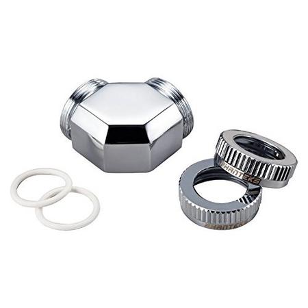 Phanteks 16mm Hard TubeAdapter 90 - Chrome
