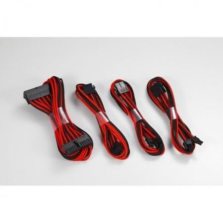Phanteks Extension Cable Combo Kit - Black/Red