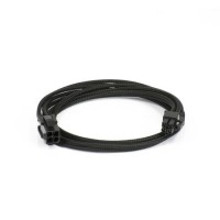 Phanteks Molex Cable Extension 50cm - Sleeved Black