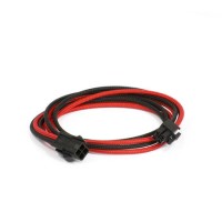 Phanteks Molex Cable Extension 50cm - Sleeved Black & Red Phanteks Molex Cable Extension 50cm - Sleeved Black & Red