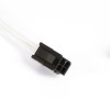 Phanteks Molex Cable Extension 50cm - Sleeved White