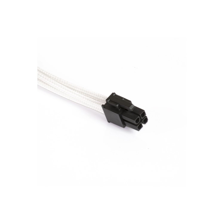 Phanteks Molex Cable Extension 50cm - Sleeved White