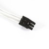 Phanteks 6-Pin PCIe Cable Extension 50cm - Sleeved White