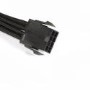 Phanteks 8-Pin EPS12V Cable Extension 50cm - Sleeved Black