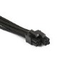 Phanteks 8-Pin EPS12V Cable Extension 50cm - Sleeved Black