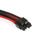 Phanteks 8-Pin EPS12V Cable Extension 50cm - Sleeved Black & Red