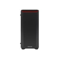 Phanteks Eclipse P400S Glass Midi Tower Case - Noise Dampened Black/Red Phanteks Eclipse P400S Glass Midi Tower Case - Noise Dampened Black/Red