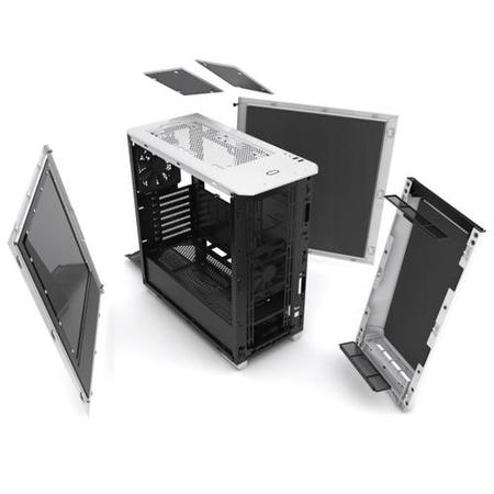 Phanteks Eclipse P400S Midi Tower Case - Noise Dampened White Window