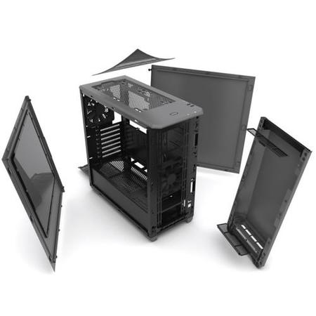Phanteks Eclipse P400 Midi Tower Case - Gun Metal Window