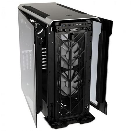 Phanteks Enthoo Evolv X Digital Midi Tower Glass Gaming Case - Galaxy Silver