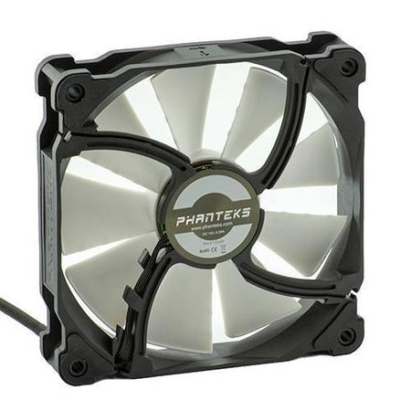Phanteks PH F120XP PWM 120mm Fan - Black / White