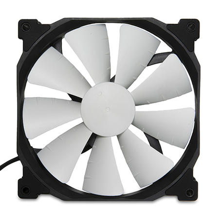 Phanteks PH F140SP 140mm Fan Green LED - Black / White