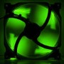 Phanteks PH F140SP 140mm Fan Green LED - Black / White