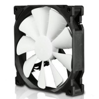 Phanteks PH F140SP 140mm Fan Red LED - Black / White