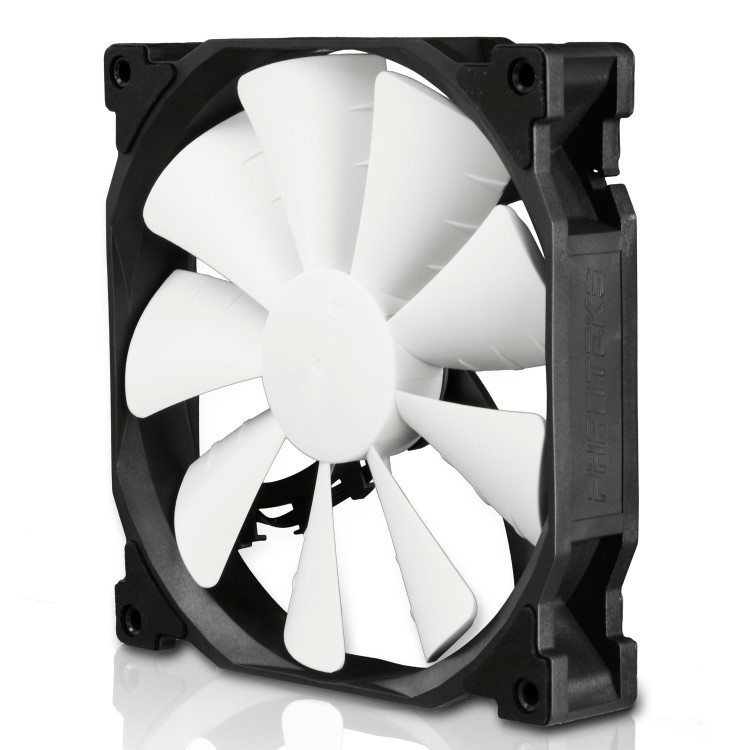 Phanteks PH F140SP 140mm Fan Red LED - Black / White
