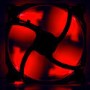 Phanteks PH F140SP 140mm Fan Red LED - Black / White