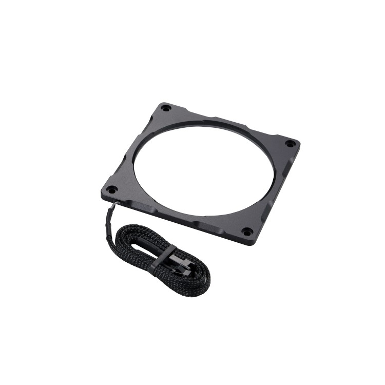 Phanteks Halos Lux 120mm RGB LED Fan Frame - Aluminium Black
