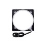Phanteks Halos Lux 140mm RGB LED Fan Frame - Aluminium Black