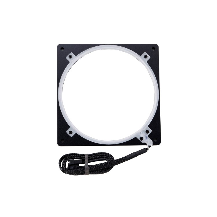Phanteks Halos Lux 140mm RGB LED Fan Frame - Aluminium Black
