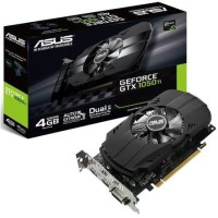 Asus Phoenix GTX1050 Ti 4GB DDR5 PCIe3 DVI HDMI DP 1392MHz
