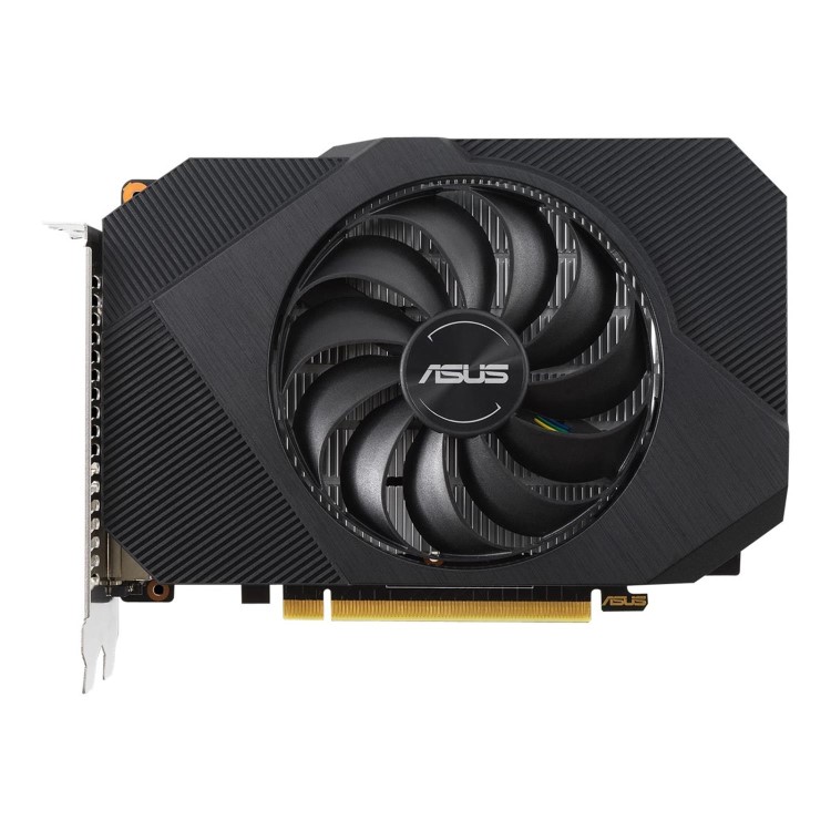 Asus Phoenix GTX1650 OC 4GB DDR6 DVI HDMI DP 1635MHz Clock Overclocked Compact Design