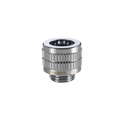 Phanteks 12mm Hard Tube Fitting G1/4 - Chrome