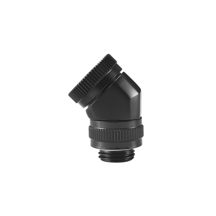Phanteks 12mm Hard Tube Rotary Fitting 45 G1/4 - Black