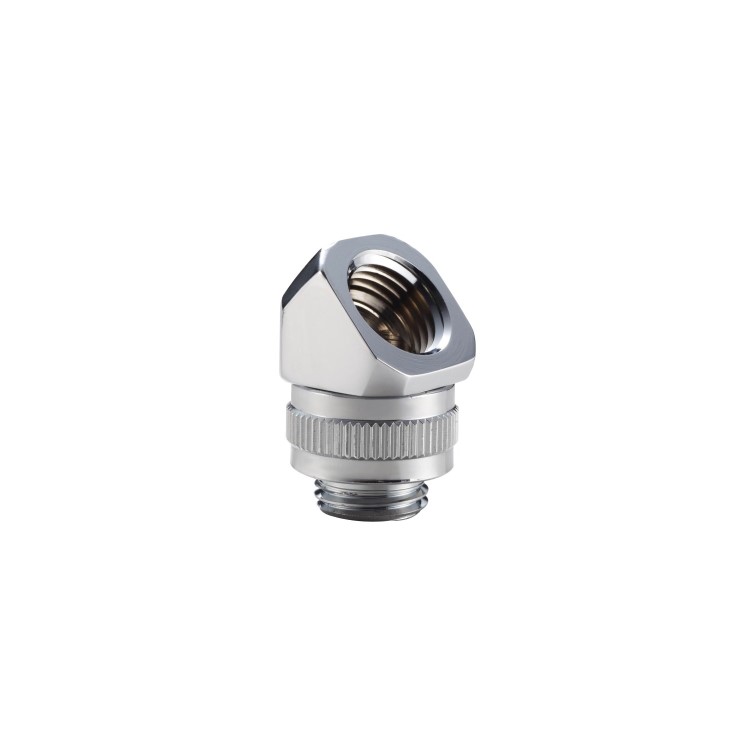 Phanteks M-F Rotary Fitting 45 G1/4 - Chrome