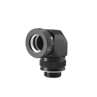 Phanteks 12mm Hard Tube Rotary Fitting 90 G1/4 - Black