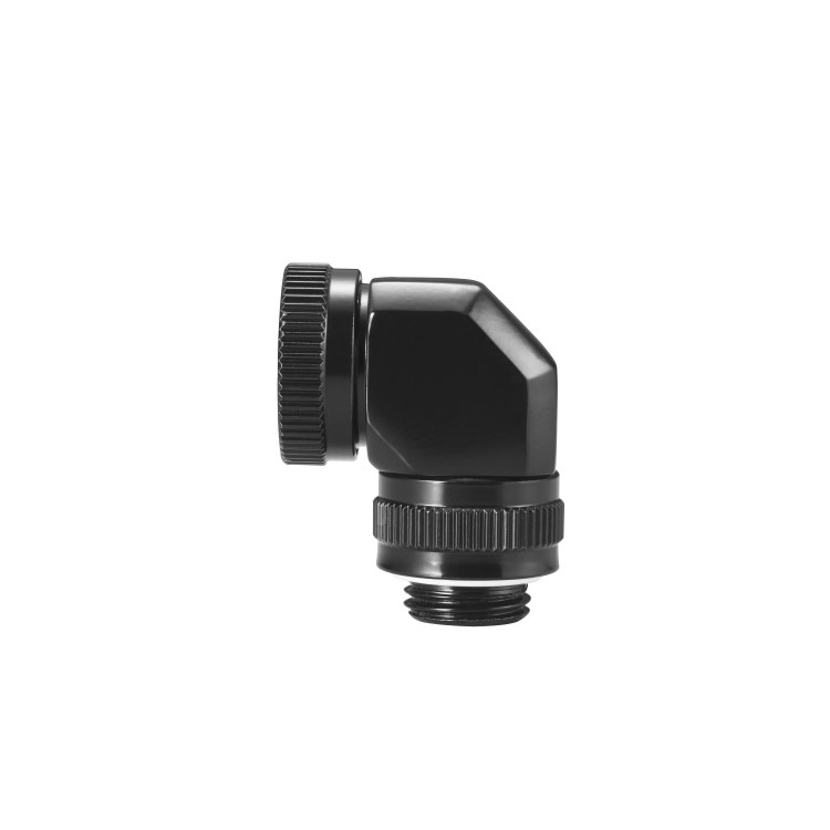 Phanteks 12mm Hard Tube Rotary Fitting 90 G1/4 - Black