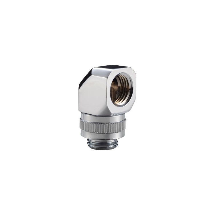 Phanteks M-F Rotary Fitting 90 G1/4 - Chrome