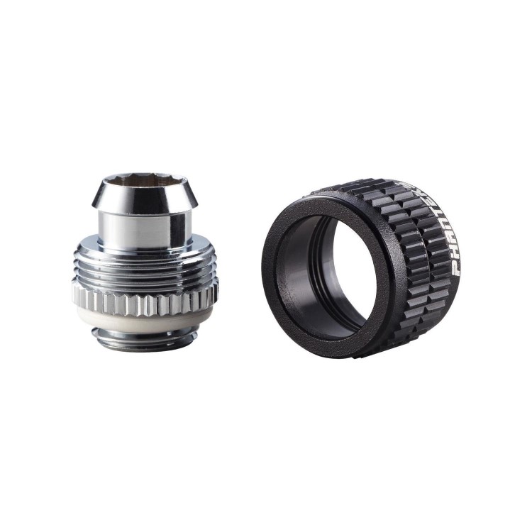 Phanteks 13/10mm Compression Fitting 1/2'' - 3/8'' G1/4 - Black