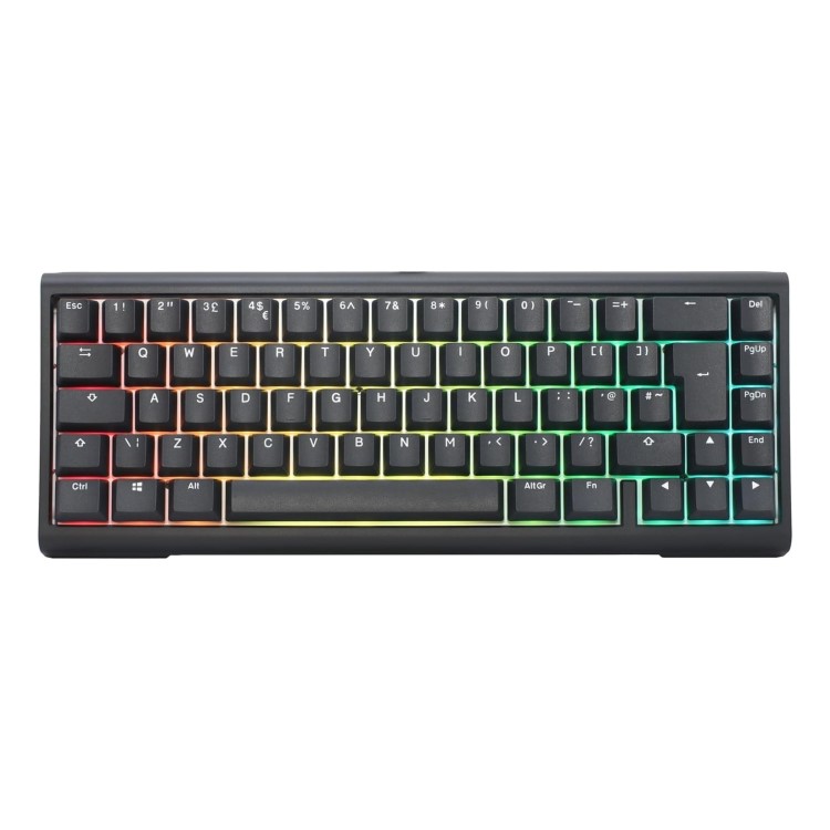 Ducky ProjectD Tinker 65 Mechanical Cherry MX Red RGB Wired Customisable Gaming Keyboard Black