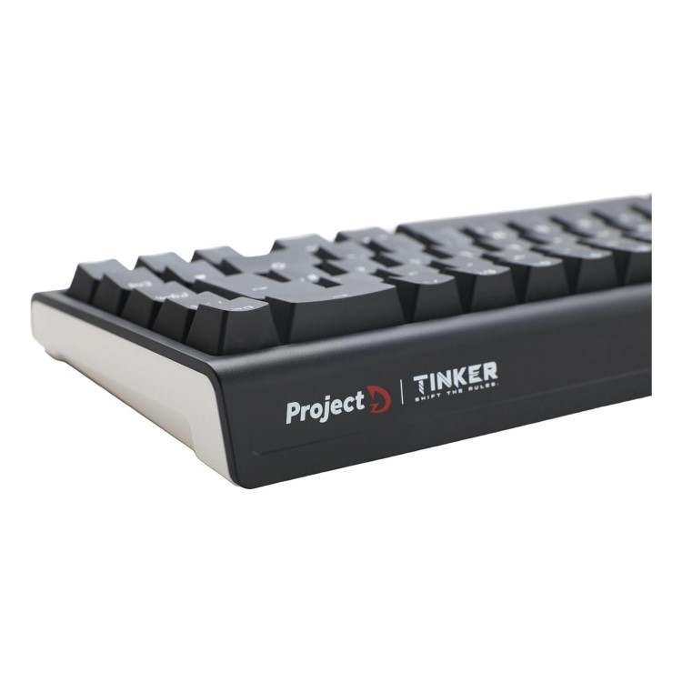 Ducky ProjectD Tinker 65 Mechanical Cherry MX Red RGB Wired Customisable Gaming Keyboard Black