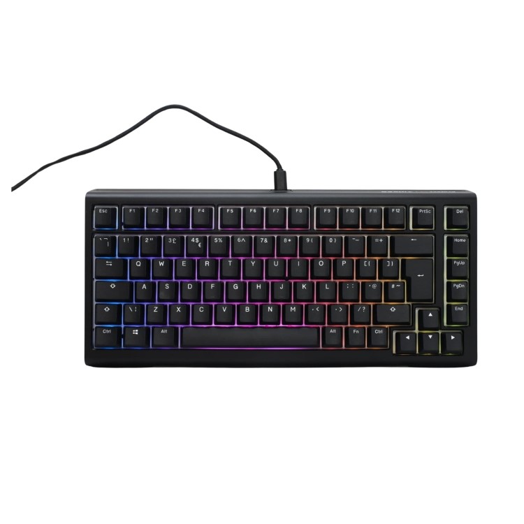 Ducky Project D Tinker Mechanical Cherry MX Brown RGB Wired Gaming Keyboard Black