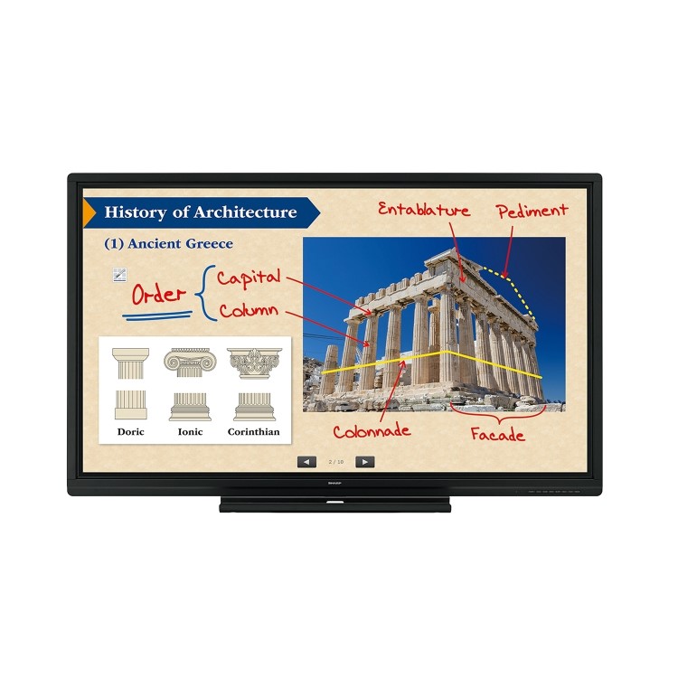 Sharp PN70SC5 70" Full HD Interactive Touchscreen Display