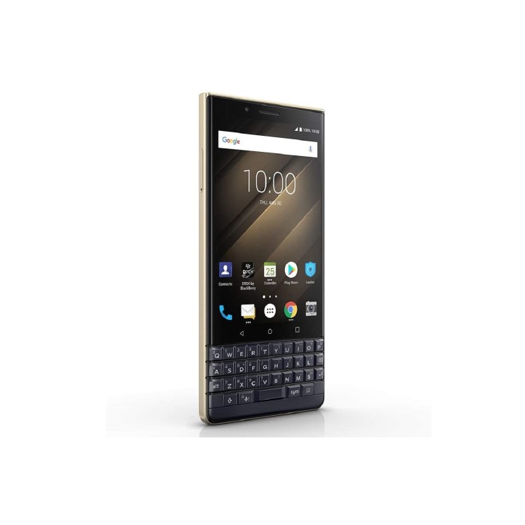 GRADE A1 - BlackBerry KEY2 LE Champagne 4.5" 64GB 4G Dual Sim Unlocked & SIM Free