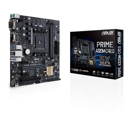 ASUS Prime A320-C R2.0 - ATX Motherboard - Socket AM4 - USB 3.1 Gen 2