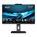 PRO AP242P 14M i3 14100 8GB 256GB W11P MSI PRO AP242P 14M Intel Core i3 14100 8GB RAM 256GB SSD 23.8 Inch Windows 11 Pro All-in-One PC