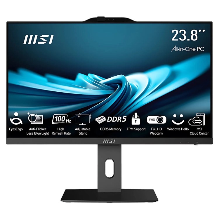 MSI PRO AP242P 14M Intel Core i7-14700 16GB RAM 512GB SSD 23.8 Inch Windows 11 Pro All-in-One PC