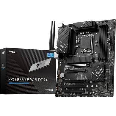 MSI PRO B760-P WIFI Intel B760 1700 DDR4 ATX Motherboard