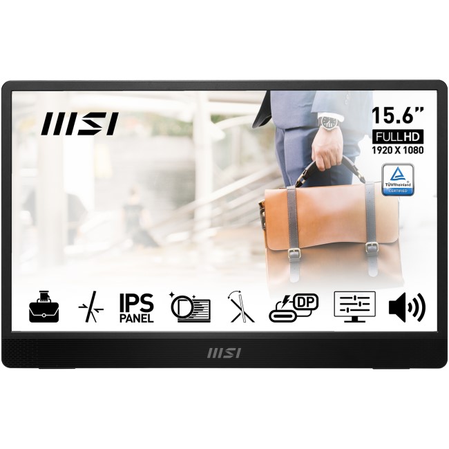 MSI PRO MP161 15.6" Full HD IPS Adaptive-Sync Portable Monitor