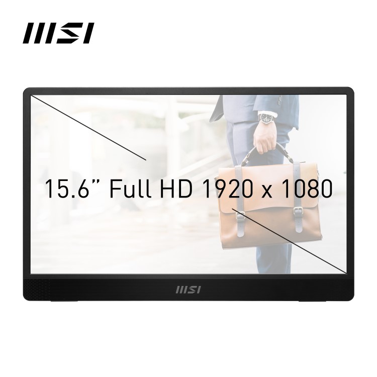 MSI PRO MP161 15.6" Full HD IPS Adaptive-Sync Portable Monitor