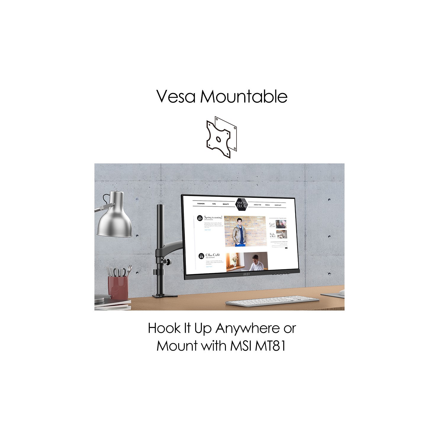 MÀN HÌNH MSI PRO MP241X (23.8 INCH/FHD/VA/75HZ/8MS MÀN HÌNH MSI PRO MP241X (23.8 INCH/FHD/VA/75HZ/8MS