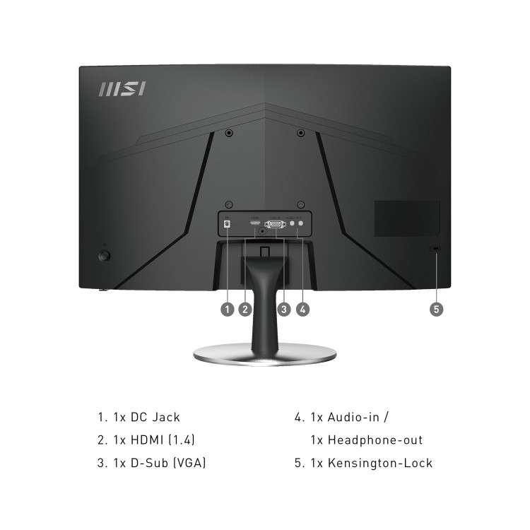 MSI PRO MP242C 23.6" Full HD Freesync Curved Monitor