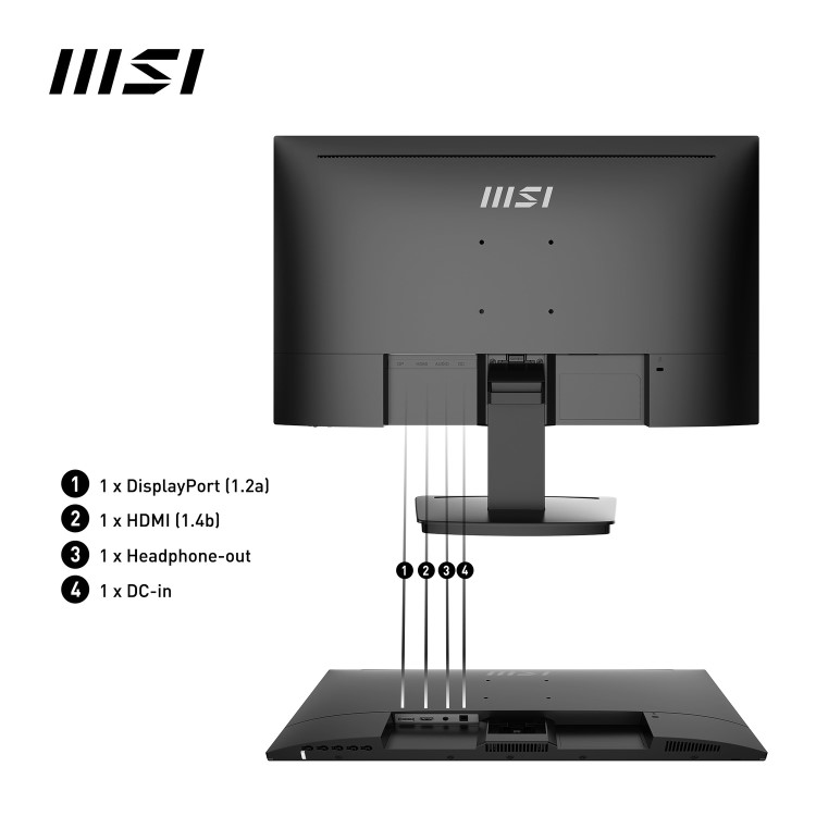 MSI PRO MP243X 23.8" IPS Full HD Freesync Monitor
