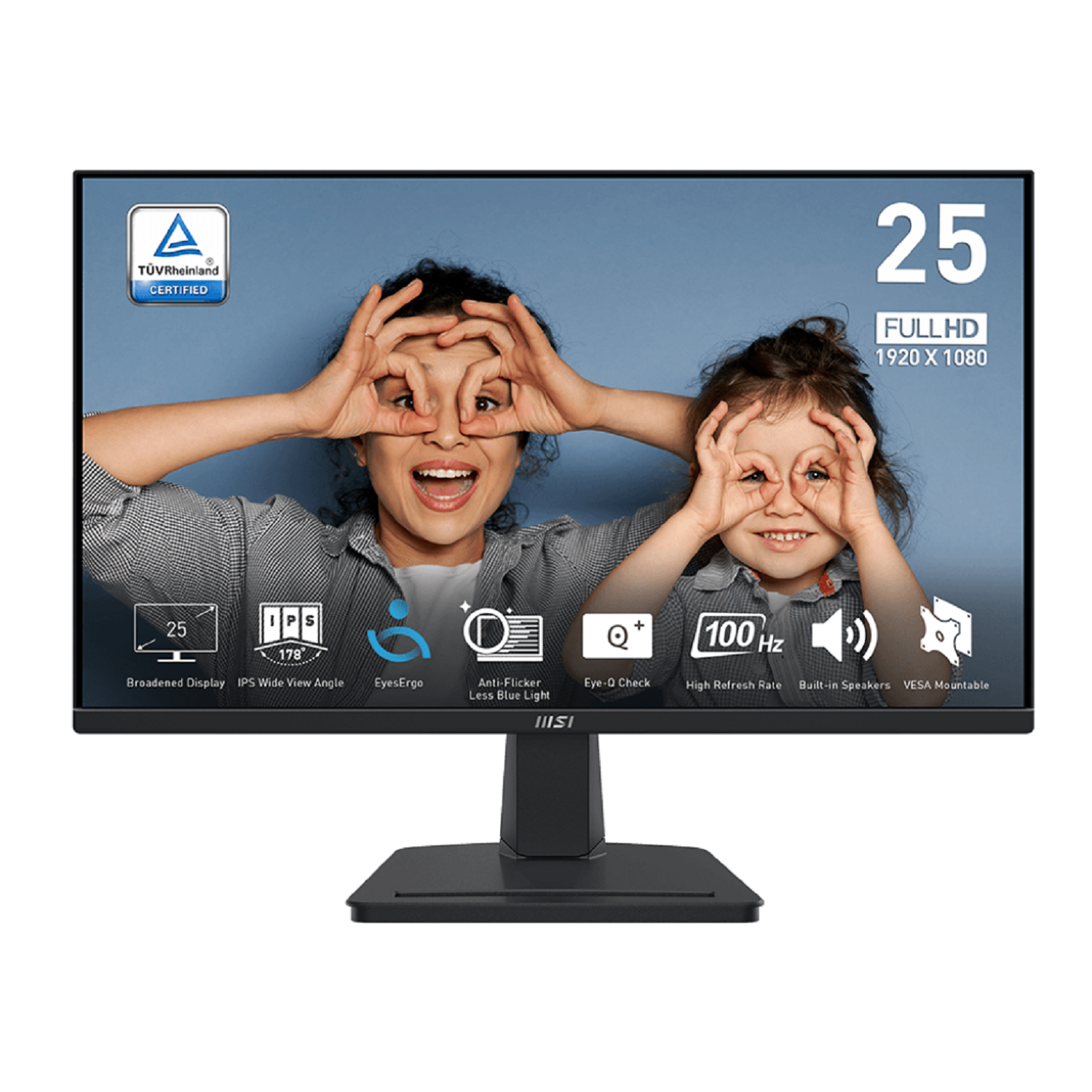 MSI PRO MP251 24.5 IPS Full HD 100Hz Adaptive-Sync Monitor