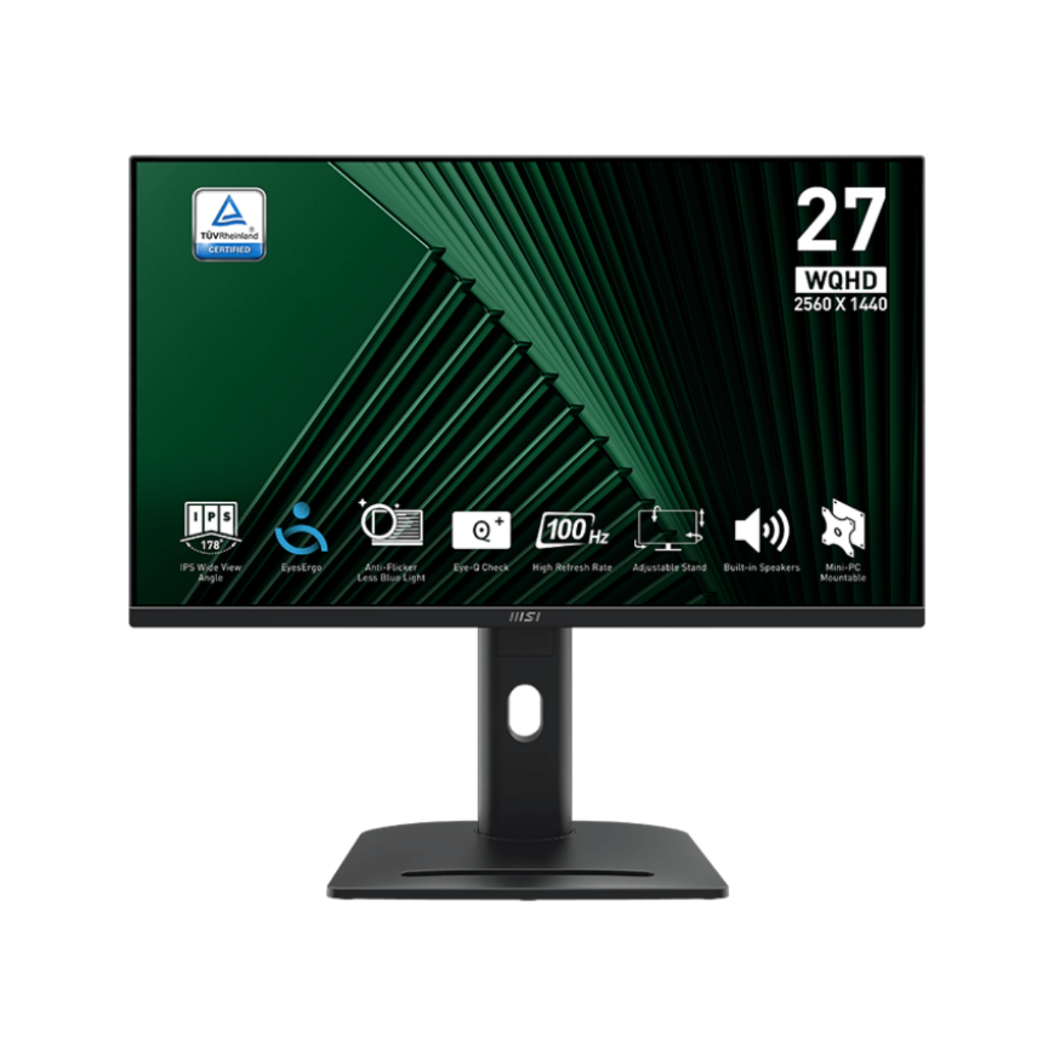 MSI PRO MP275QPG 27 IPS WQHD 100Hz 1ms Monitor