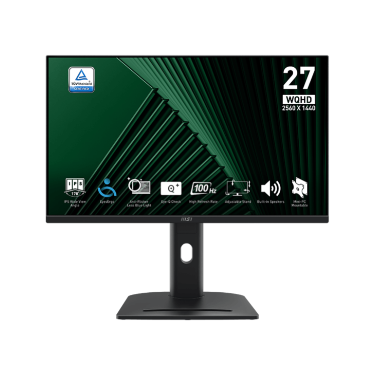 MSI PRO MP275QPG 27" IPS WQHD 100Hz 1ms Monitor